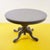 Vintage Round Wooden Kitchen Table For Sale - Image 12 of 12
