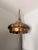 Mid 20th Century 4 Light Large Pendant Lamp With Pull Chain For Sale - Image 9 of 11