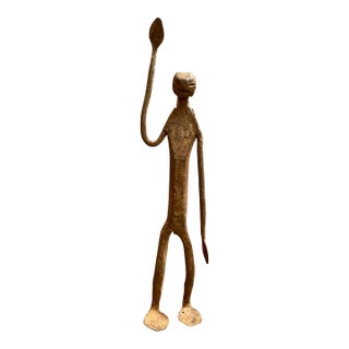 African Dogon Iron Figure For Sale