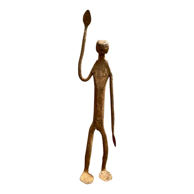 African Dogon Iron Figure For Sale
