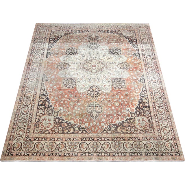 1960s 1920s Turkish Swaz Rug For Sale - Image 5 of 6