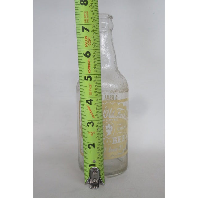 Frostie Old Fashion Empty Root Beer Bottle 12oz Clear Glass 1950s Soda Pop 4867b For Sale - Image 14 of 16