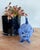 Vintage Altaglass Blue Hand Blown 10” Glass Fish Sculpture For Sale - Image 11 of 12
