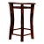 Bamboo Drink Table With Woven Reed Top For Sale