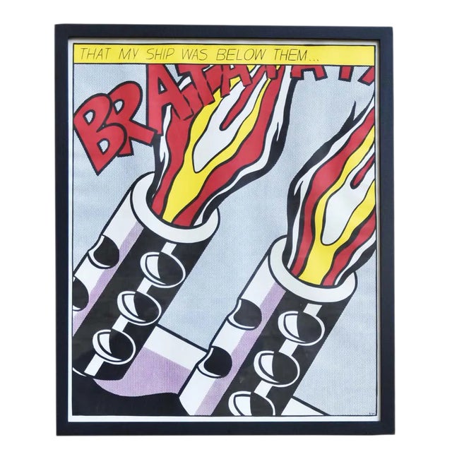 Roy Lichtenstein, That My Ship Was Below Them, Lithograph For Sale