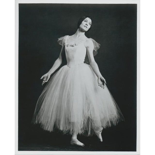 Modern Italian Prima Ballerina Carla Fracci as Giselle, 1967, Vintage Print For Sale - Image 3 of 3