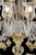 Huge Imperial Venetian "Rigadin" Murano Glass Chandelier With Gold Trimming For Sale - Image 6 of 9