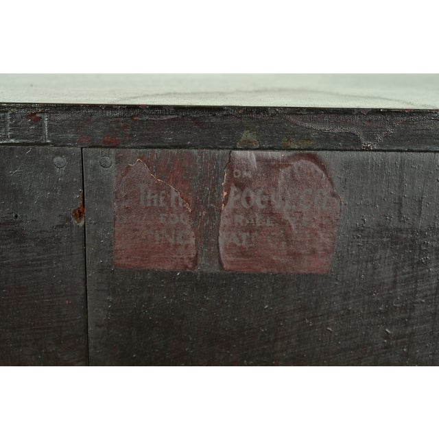 Stickley Brothers Style Antique Arts & Crafts Mahogany Double Bookcase Cabinet, Circa 1900 For Sale - Image 11 of 12