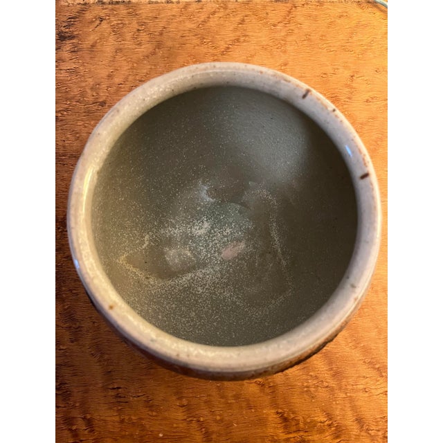 Ceramic 1970s Willam C. Alexander Terra Sigillata Studio Pottery Bowl With Images of Children, Signed For Sale - Image 7 of 11