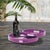 Red Saint Tropez Round Tray Set of 2 - Cherry For Sale - Image 8 of 10