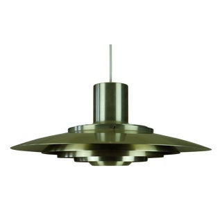 Pendant Lamp by Preben Fabricius and Jørgen Kastholm for Nordisk Solar Compagni, Denmark, 1980s For Sale