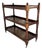English Regency Mahogany Three Tier Etagere Trolley, 19th Century, England For Sale