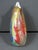 Red Large Murano-Style Multicolor Hand-Blown Freeform Art Glass Vase For Sale - Image 8 of 15