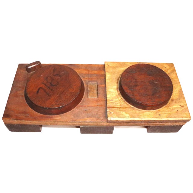 Late 1950s to Early 1960s Vintage Raytheon Mahogany Foundry Mold For Sale - Image 9 of 9