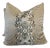 Beacon Hill “Ammolite Silver Gold” 22” Pillows -A Pair For Sale