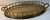 Mid-Century Modern Vintage Brass Faux Bamboo Serving Tray For Sale - Image 3 of 5