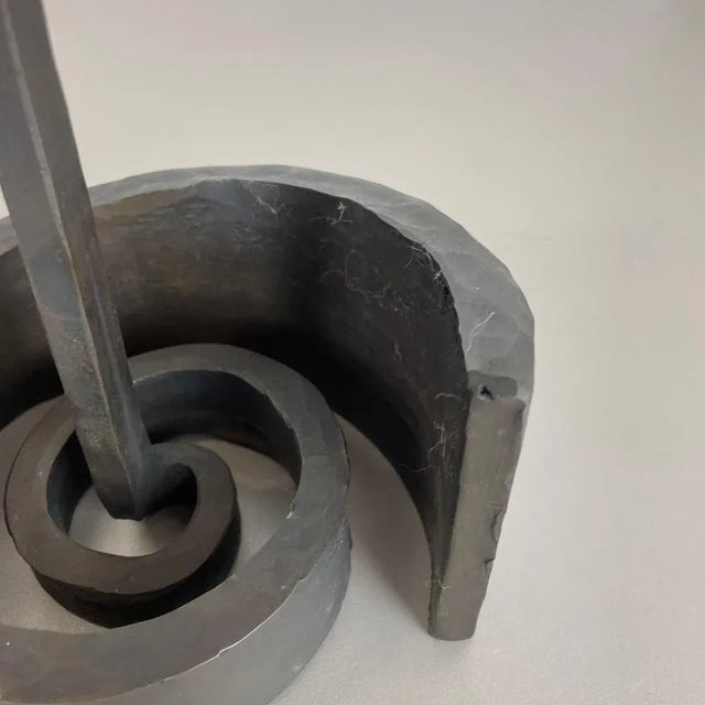 Large Brutalist Bronze Candleholder from Manfred Bergmeister, 1970s For Sale - Image 5 of 18