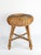 Dimensions: Ø39 x D45 cm Woven wicker stool with attractive leg design