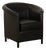 Aura Armchair in Black Leather by Paolo Piva for Wittmann For Sale