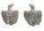 English Pair of Vintage Cast Stone Eagle Garden Statues For Sale - Image 3 of 12