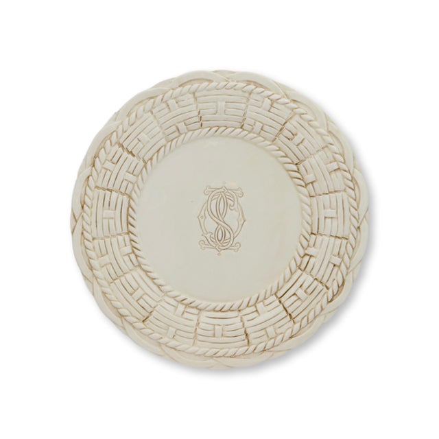 Contemporary Italian Manhu Basket Felice Plates, 20 Pcs For Sale - Image 3 of 6