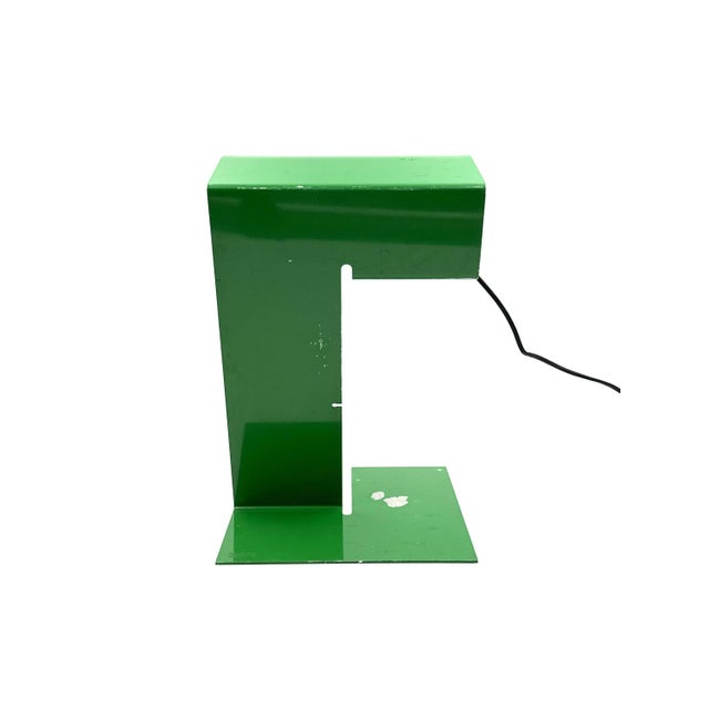 Forest Green Blitz Table Lamp in Emerald Green by Trabucchi, Vecchi, Volpi for Stilnovo, Italy, 1972 For Sale - Image 8 of 17