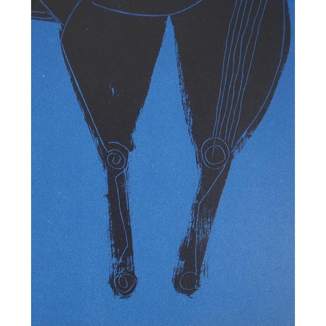 Marino Marini, Le cheval noir, Lithograph For Sale - Image 4 of 6