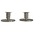 Art Deco Swedish Grace Candleholders in Pewter attributed to Sylvia Stave, 1933, Set of 2 For Sale - Image 9 of 9