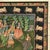 Vintage Indian Pichwai Folk Art Painting on Silk For Sale - Image 9 of 14