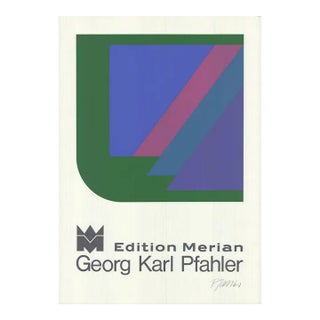 Georg Karl Pfahler Edition Merian, 1982 - Signed For Sale