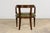 Late 19th Century French Napoleon III Mahogany Desk Chair With Olive Green Leather For Sale - Image 18 of 18