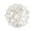 Venfield - Hand-crafted Murano pulegoso clear glass disc flush mount fixture with polished nickel body. Made in Italy....