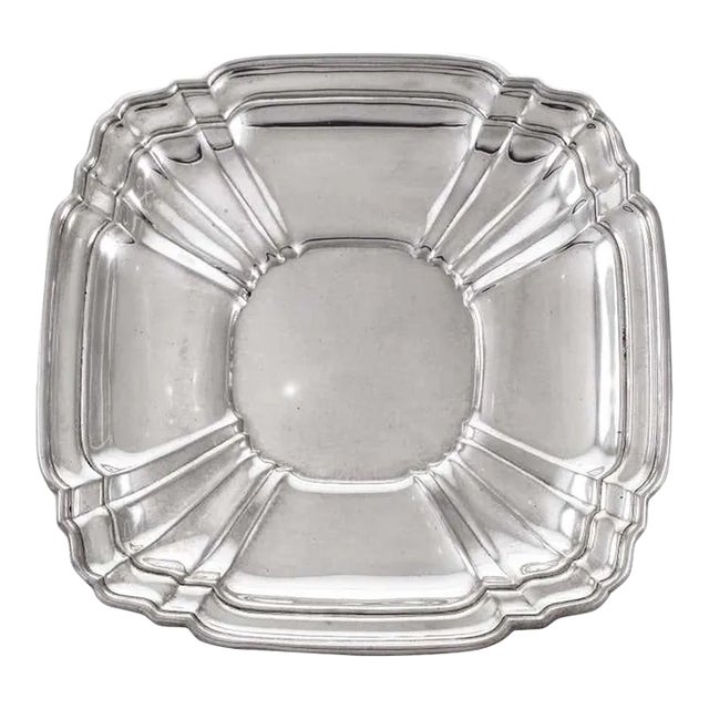 1950s Sterling Midcentury Dish For Sale