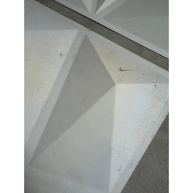 Sculptural Geometric 3d Wall Art Panels, Set of 12 For Sale - Image 18 of 18