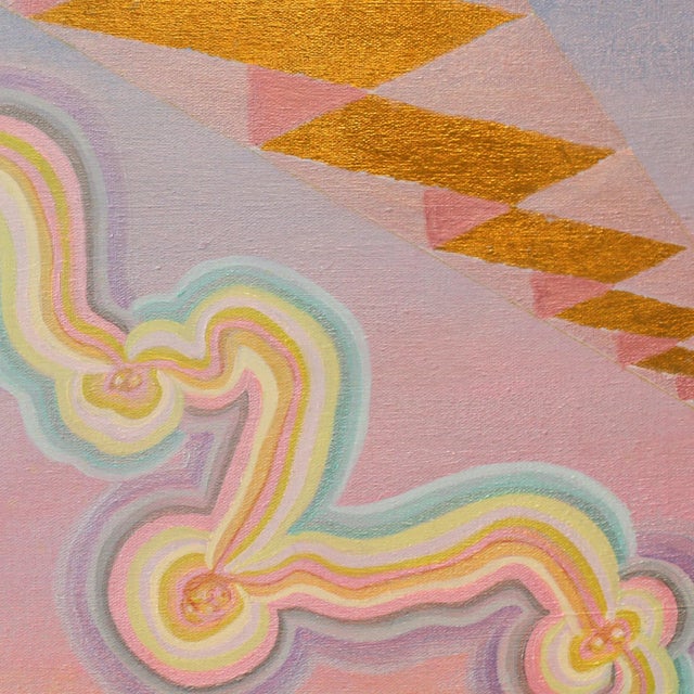 Christopher Conroe Colorful Abstract Painting, "Antimatter Experiments" For Sale - Image 4 of 6