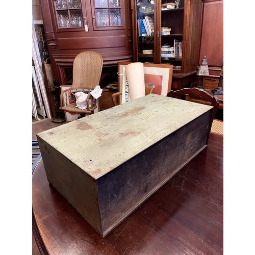 Metal Antique Frank Lloyd Wright Larkin Building Metal Built in Filing Cabinet Unit For Sale - Image 7 of 12