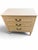 Dixie Pair of Vintage Dixie French Provincial Cream and Gold Xl Nightstands / Chest With Formica Tops For Sale - Image 4 of 7