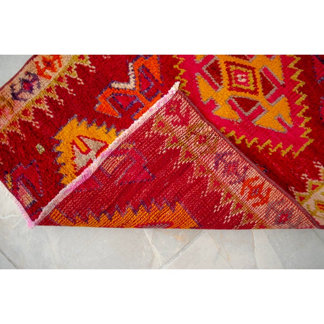 Extremely Long Hand-Knotted Kurdish Runner Rug Turkish Runner. Tribal Hallway Decor - 2′3″ × 18′4″ For Sale - Image 17 of 18