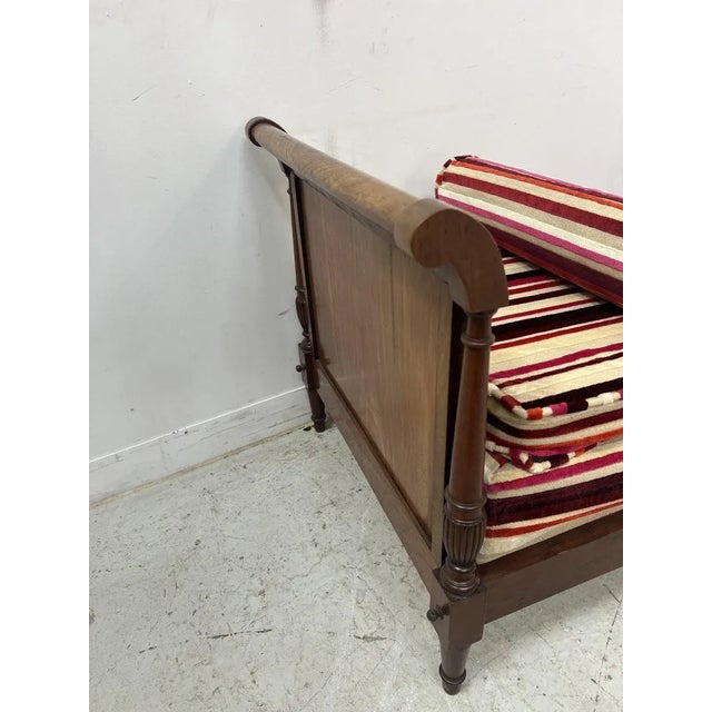 Louis XVI Style Daybed in Mahogany, 19th Century For Sale - Image 9 of 12