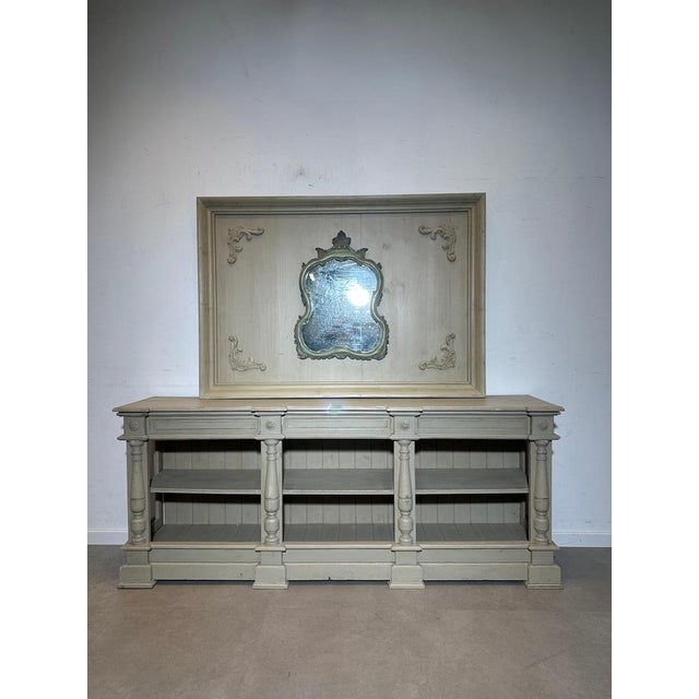Console Table with Mirror For Sale - Image 5 of 5