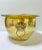 1980s Vintage Hammered Brass Foo Dog Cachepot Planter – Asian Hollywood Regency Champagne Bucket For Sale - Image 5 of 12