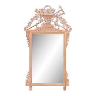 Late 20th Century LaBarge French Provincial Style Mirror For Sale