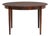 Round Extendable Butterfly Leaf Dining Table in Kingwood from Skovby, Denmark, 1960s For Sale