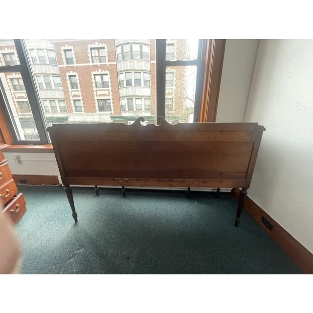 Traditional Vintage 1930s Federal Revival Mahogany Buffet Sideboard For Sale - Image 3 of 17