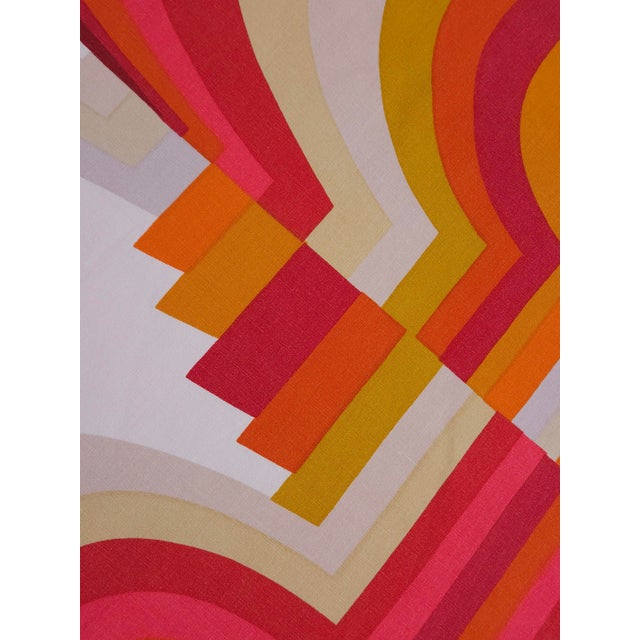 Vintage Omahar Fabric Panel by Francisca Reichardt for Knoll International, 1971 For Sale - Image 4 of 8
