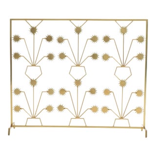 Hable for Maitland-Smith Spark Fireplace Screen For Sale