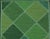 Green Scandinavian Flat Weave Rug by Keivan Woven Arts, Geometric Greens 4'0 X 6'2 For Sale - Image 8 of 11