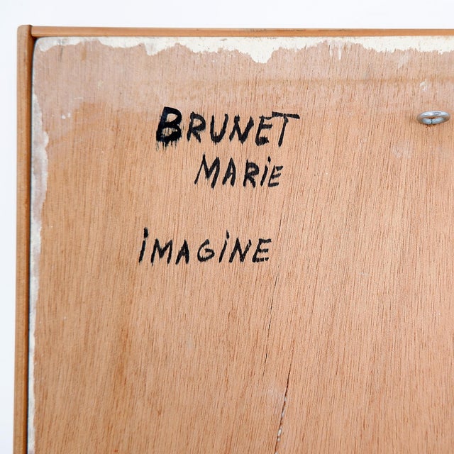 Brunet Marie, Dans La Brume & Imagine, 1984, Mixed Media For Sale - Image 16 of 18