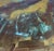 This artwork by San Francisco artist Aidan Sobon is an abstract expressionist painting on paper, featuring a moody palette...