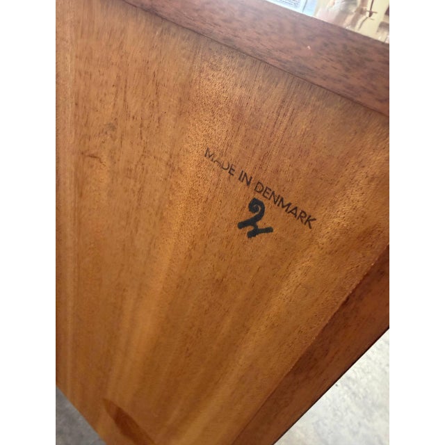 Rosewood Sideboard With 4 Drawers and Cabinet Door Denmark Mid-Century Modern 1960s For Sale - Image 11 of 13